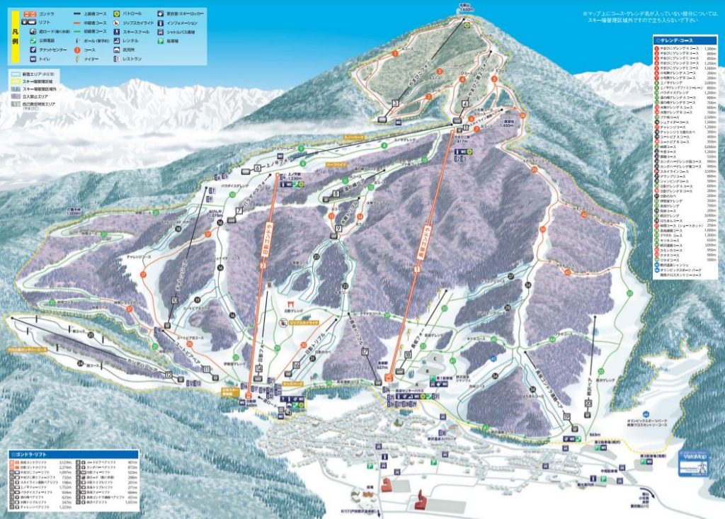 野沢温泉スキー場オープン予定